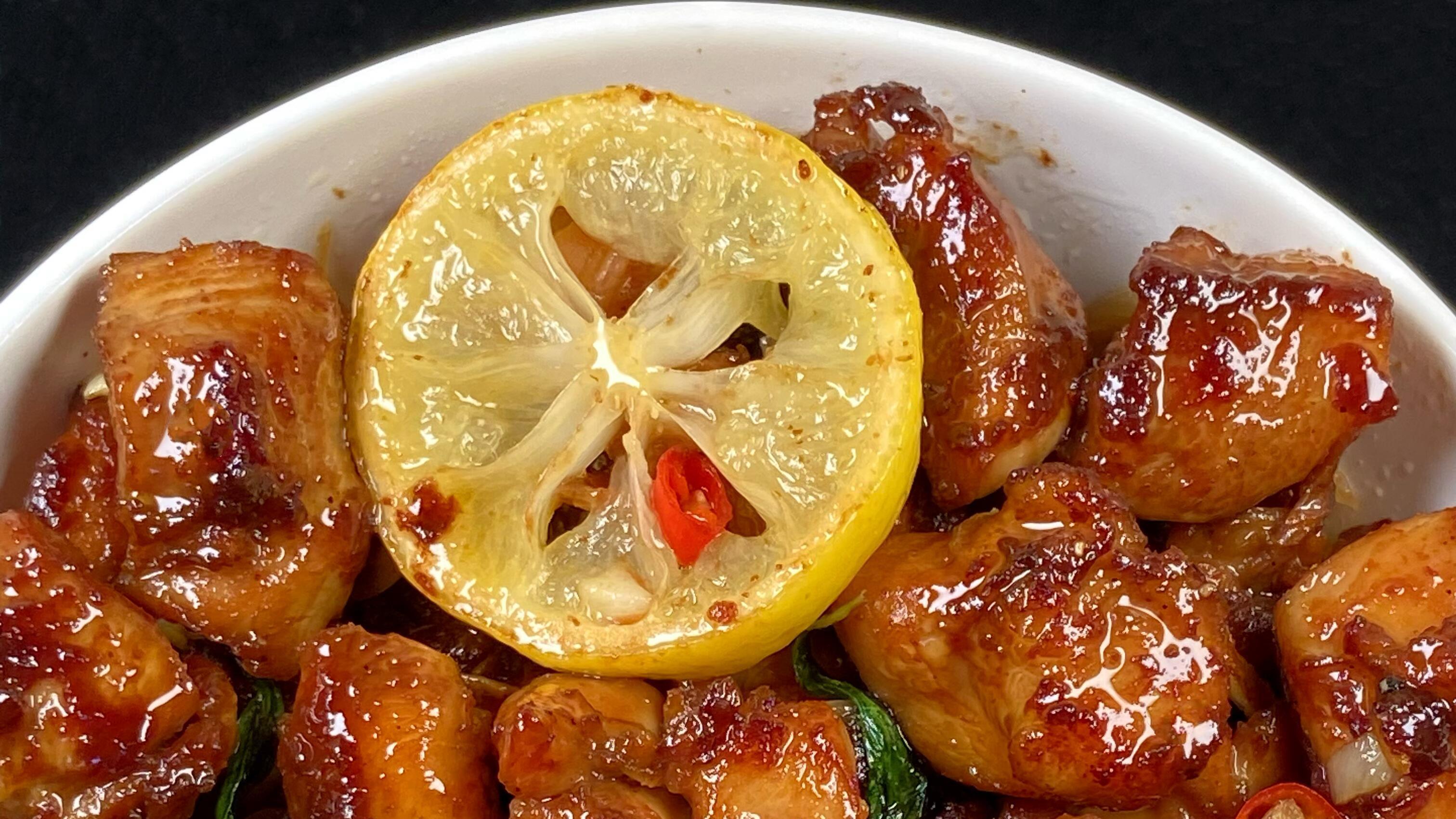 婶婶的柠檬干煎鸡：一口惊艳，两口沦陷，三口直接偷师！