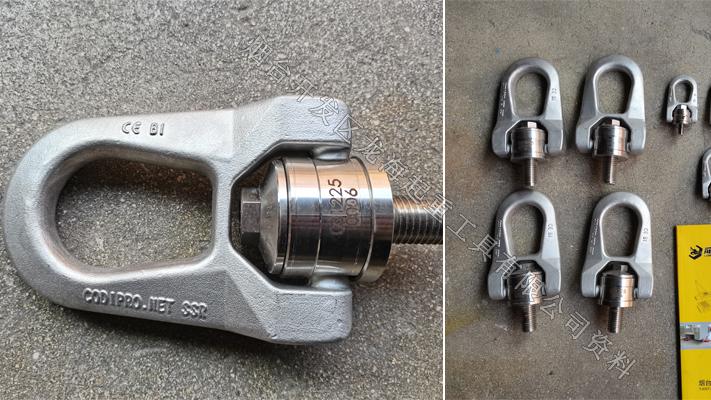 化工厂内的可靠帮手：不锈钢旋转吊环的应用