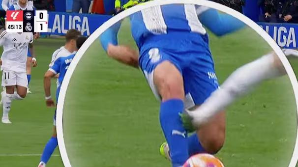 皇马1-0阿拉维斯！姆巴佩蹬踏直红，恐被追罚错过国王杯决赛！