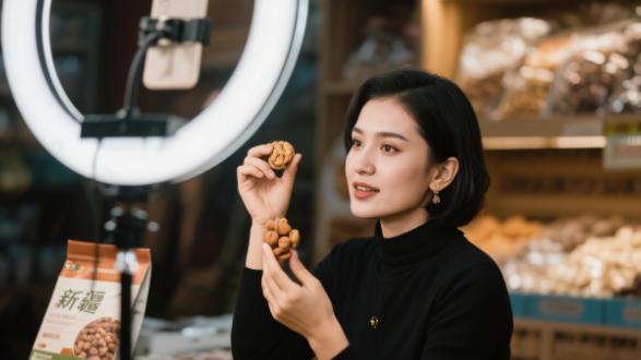 新疆干果直播带货成交额月增200%