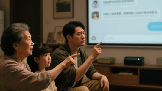 当婆婆遇上育儿APP：家庭群里的隔代养育拉锯战