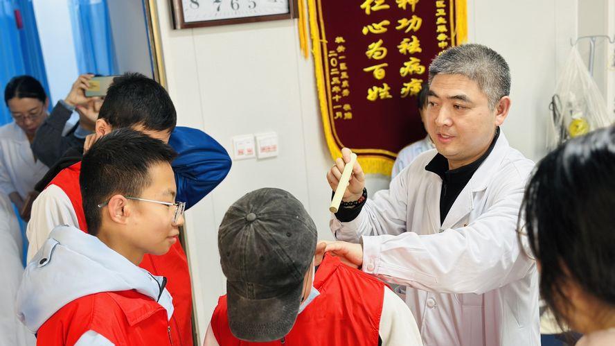 体验中医药文化！桓台县少海街道社区卫生服务中心开展研学活动