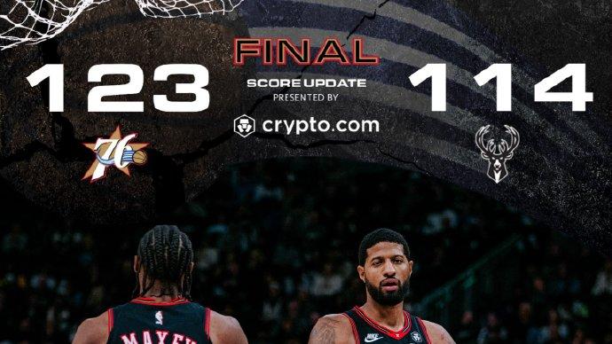 字母缺阵，76加时力克雄鹿！马克西狂轰54分5板9助，乔治21分