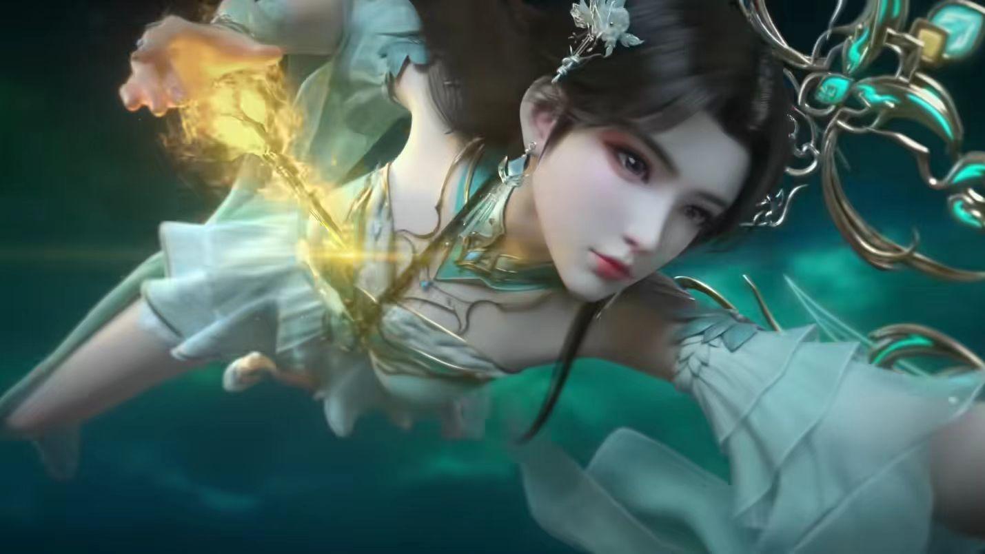 斗破苍穹：萧薰儿终于有斗尊环，一个姿势堪称绝美，还特意做一事