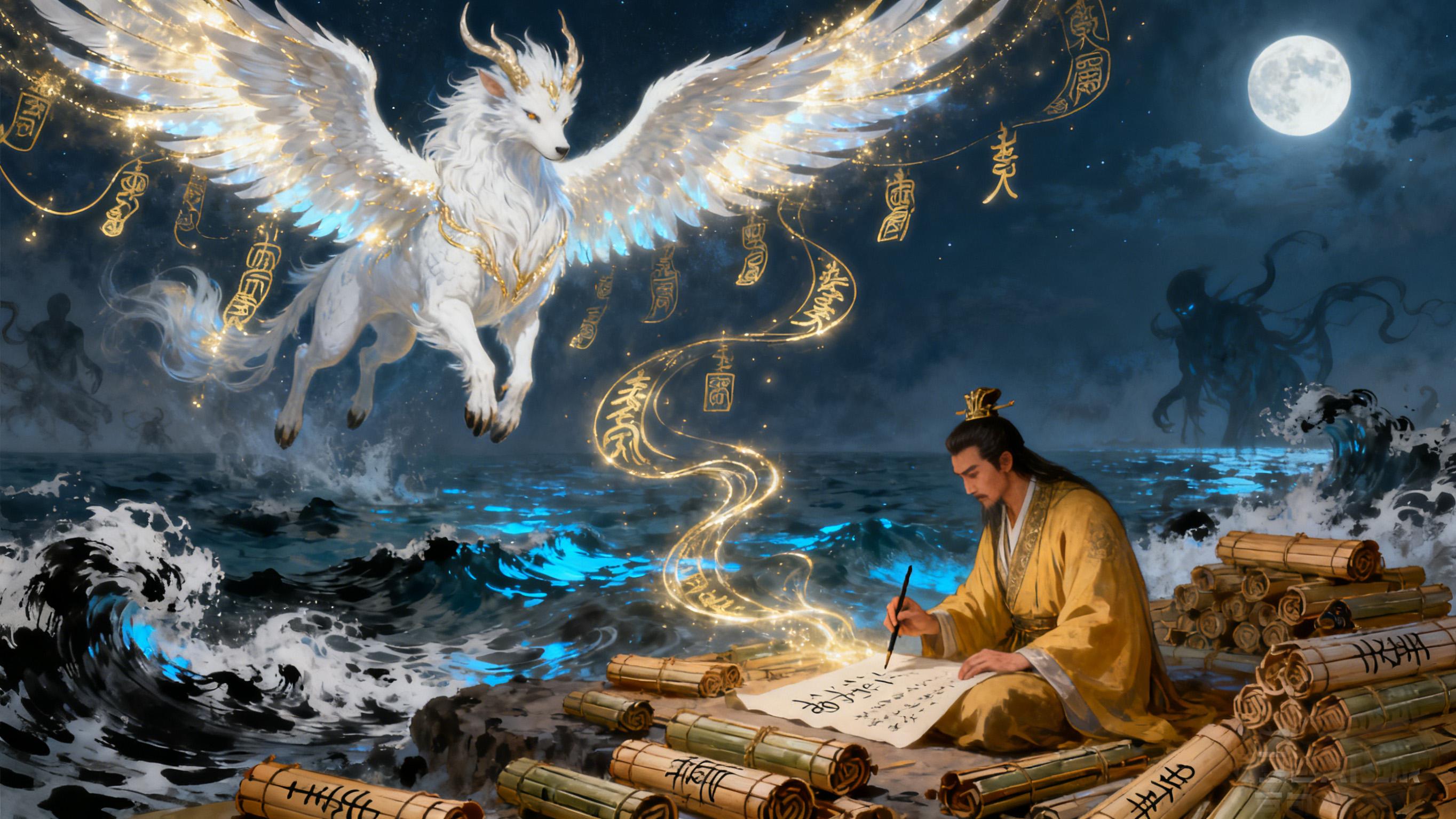 《白泽图》——黄帝与白泽的传说