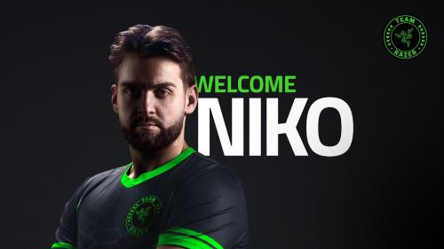 最伟大的《反恐精英》选手之一Niko正式加入TEAM RAZER