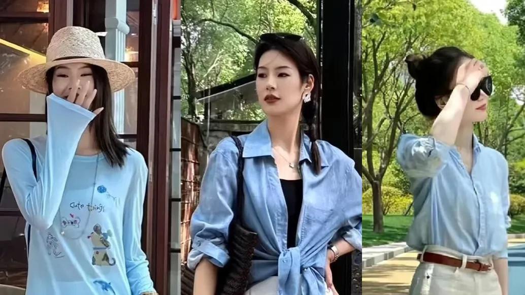 夏天火了“清凉色”，这样穿鲜活灵动，也太好看了