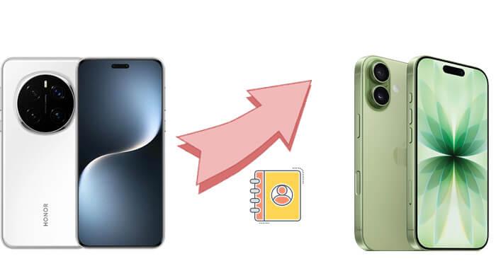 如何轻松地将荣耀手机中的联系人传输到 iPhone