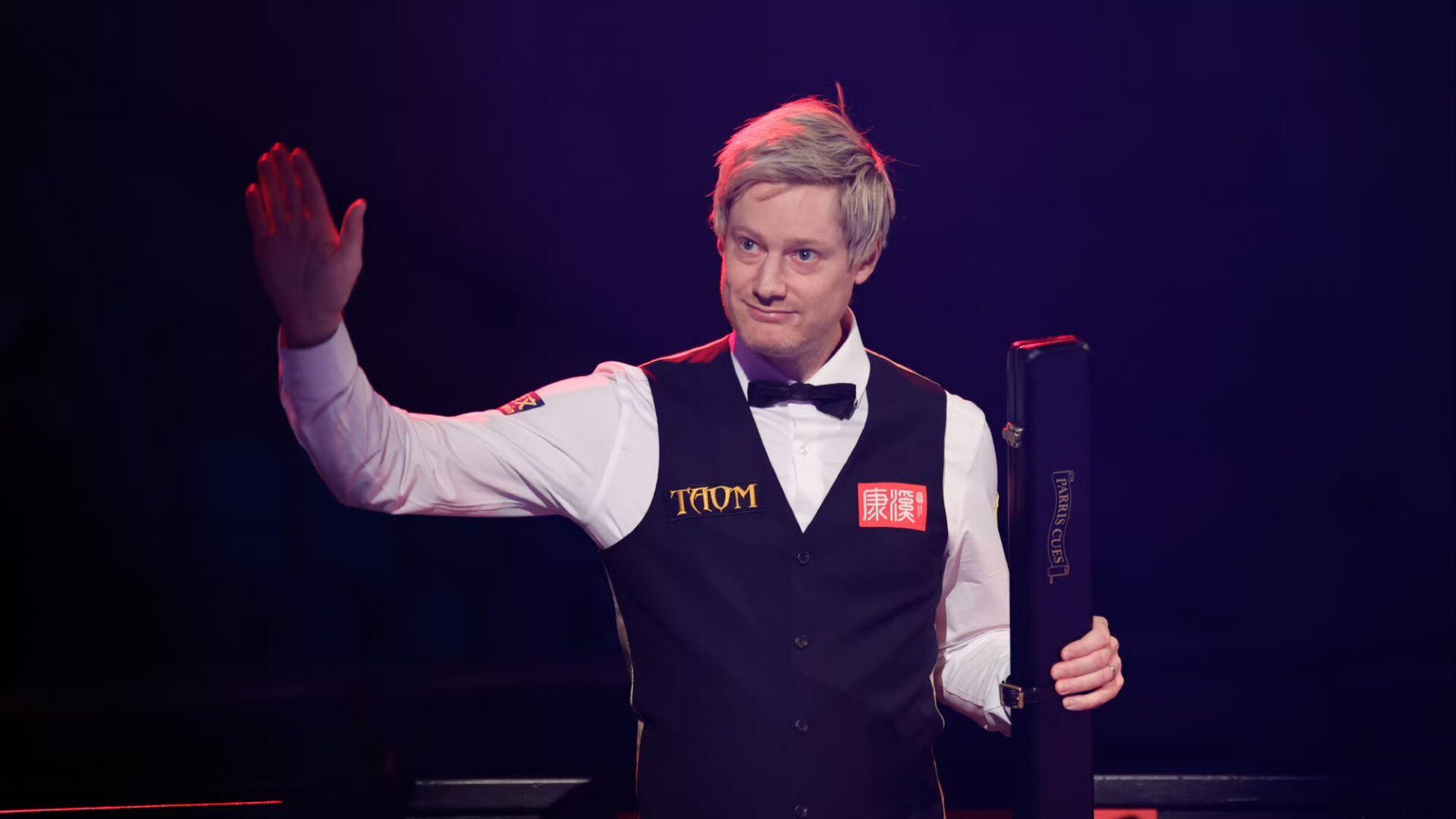 斯诺克3-6爆大冷！世界前四半数出局：中国至少两人晋级英锦赛8强