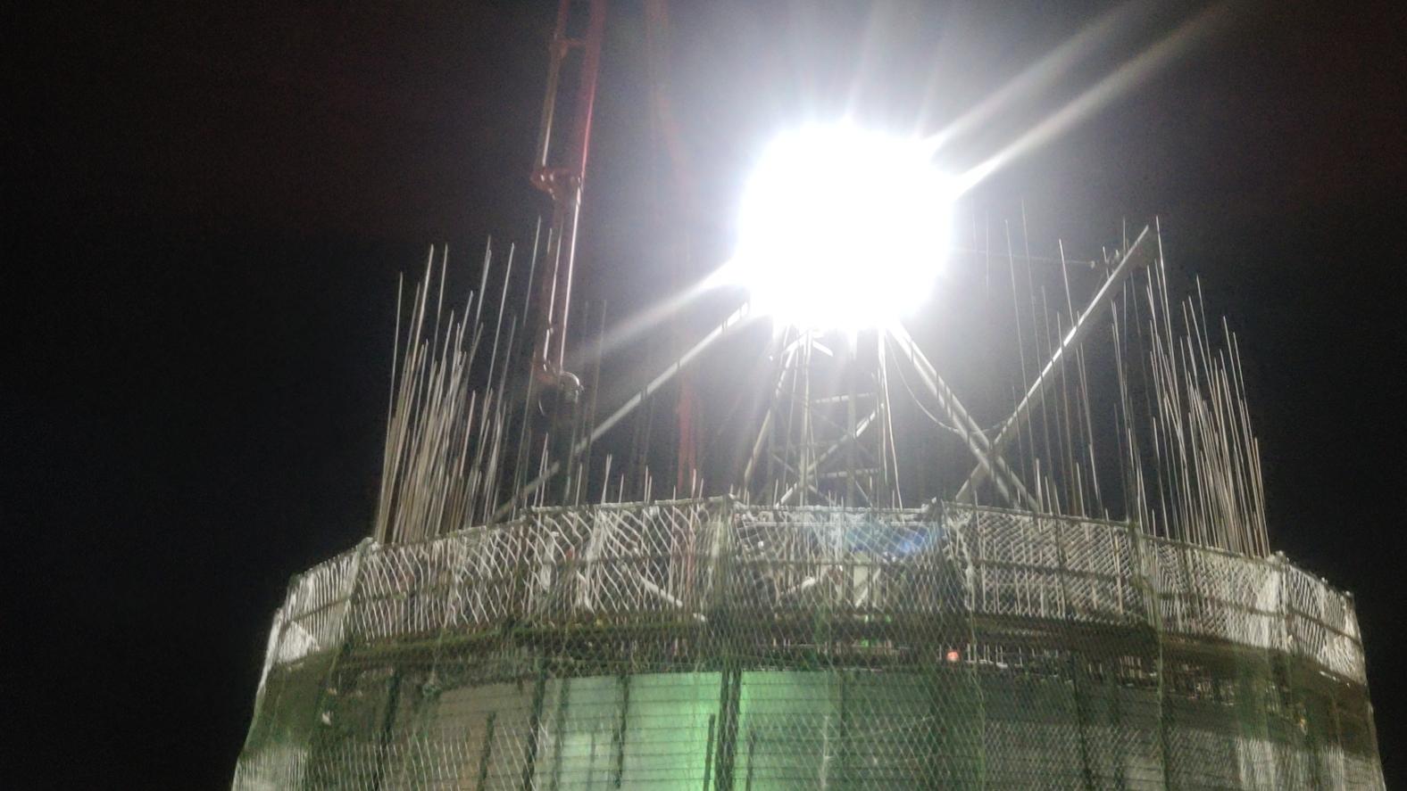 广东揭阳石化烟囱新建项目圆满竣工