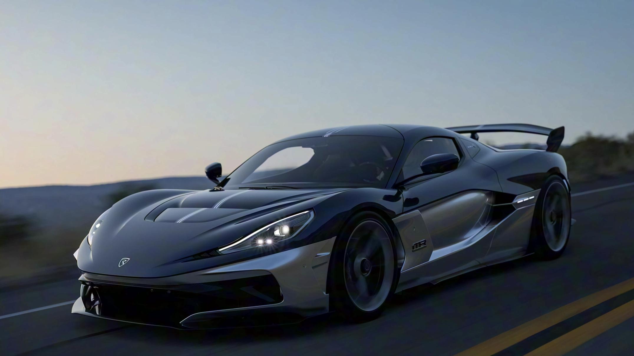 拉风的电动超跑，搭载四电机四驱，总功率2136马力，限量10台