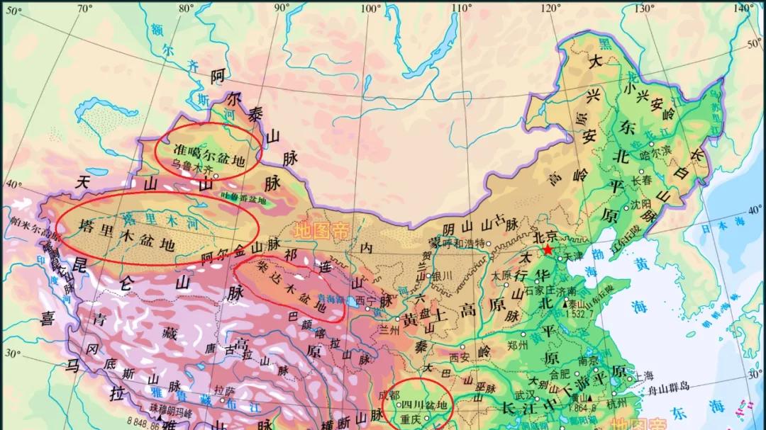 柴达木盆地，与平原地带有何不同？