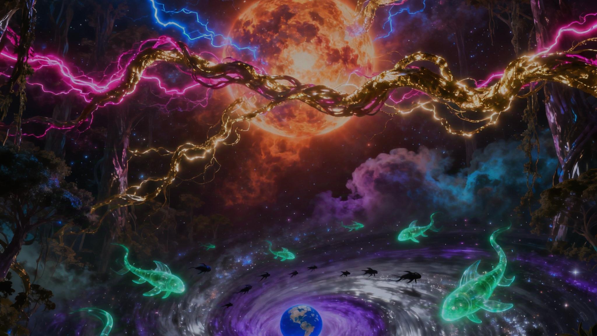 看不见的丛林：宇宙中可能遍布能量生命，只是人类还无法感知