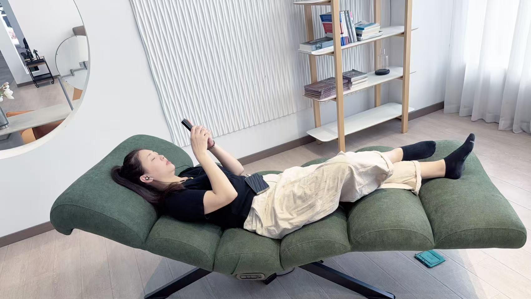 奥洛芙森智能电动布艺沙发，老婆夸我这次买对了！