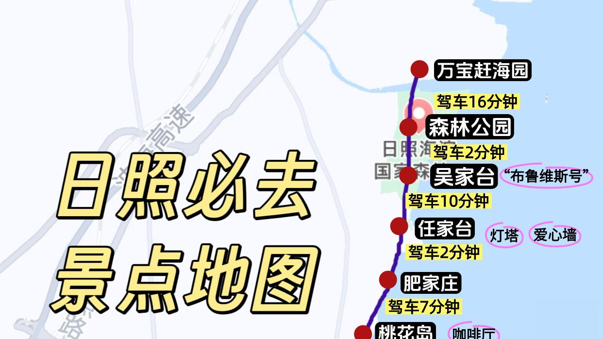 第一次去日照，千万不要搞反顺序