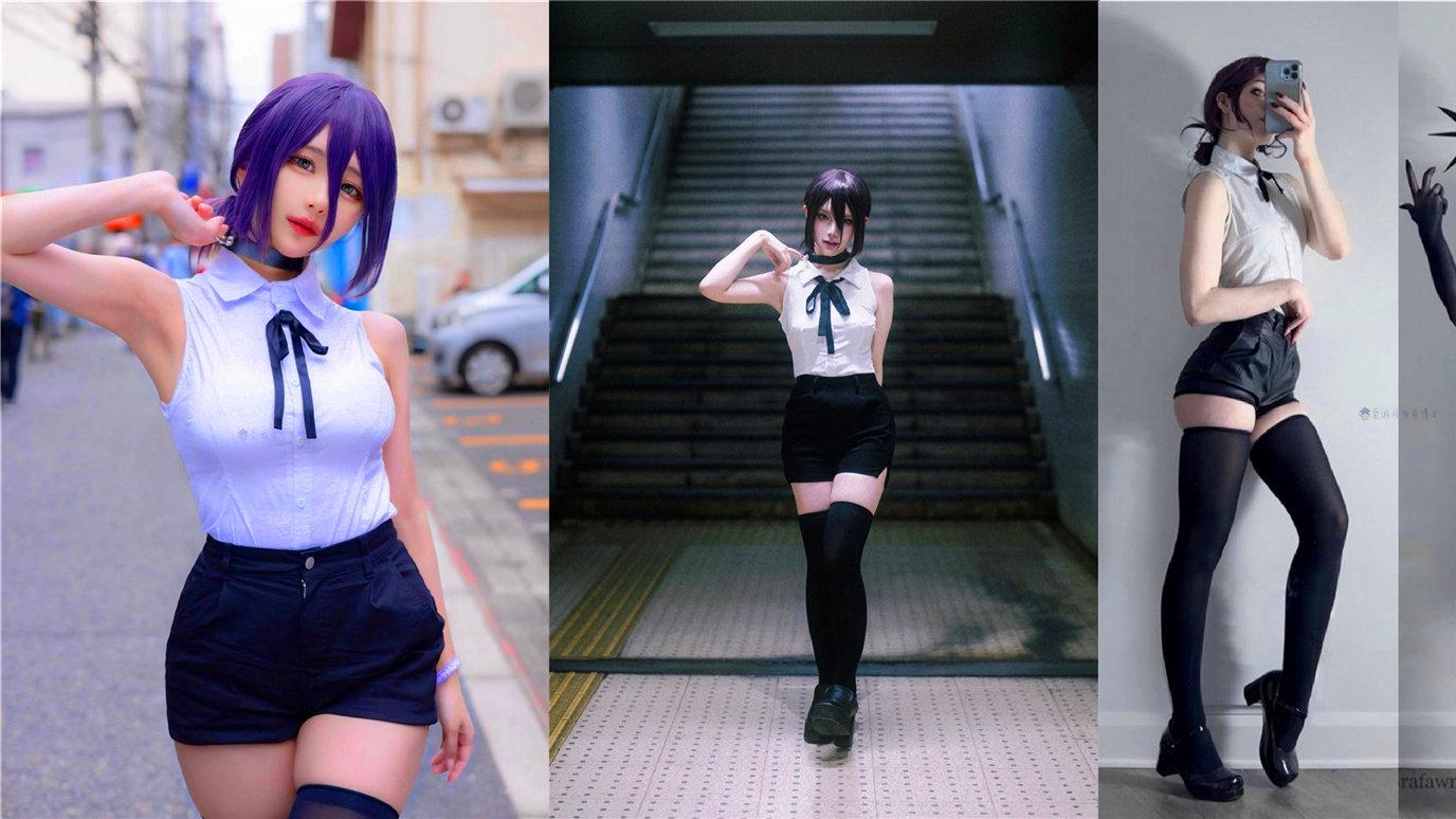 Coser一比一复刻《电锯人蕾塞篇》名场面，网友：表演神了