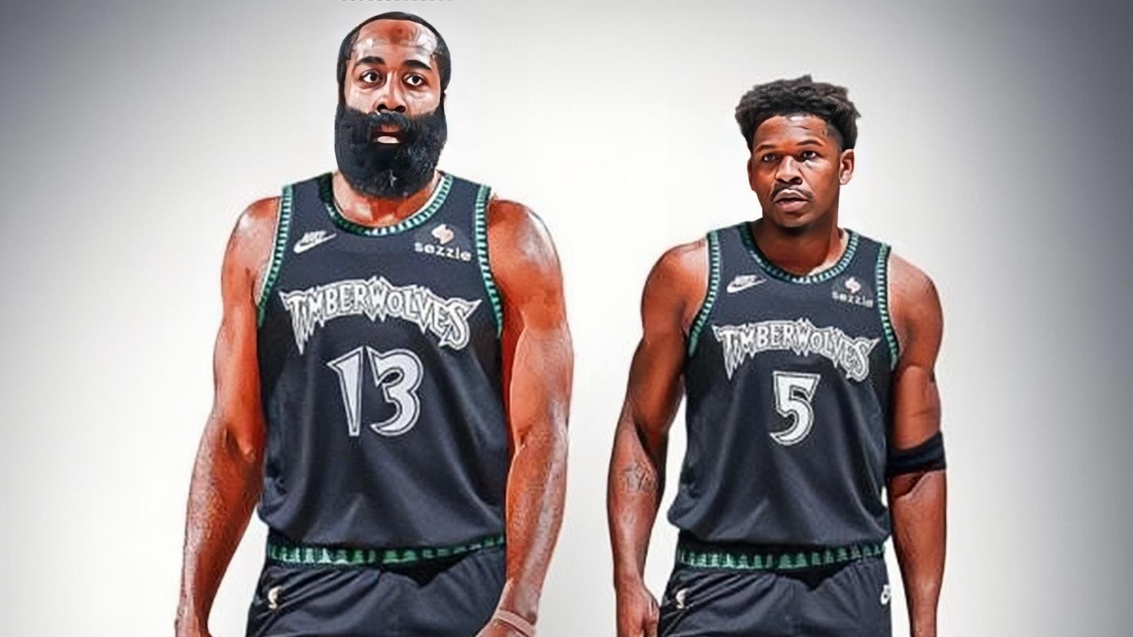 1换4！哈登联手华子！快船森林狼或交易，组三巨头比肩雷霆