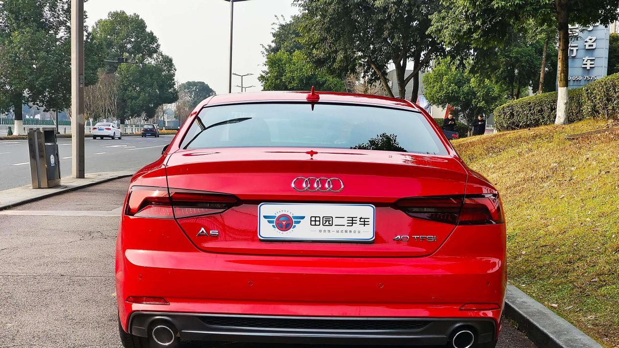 19年奥迪A5，7秒破百，不到18万圆你轿跑梦