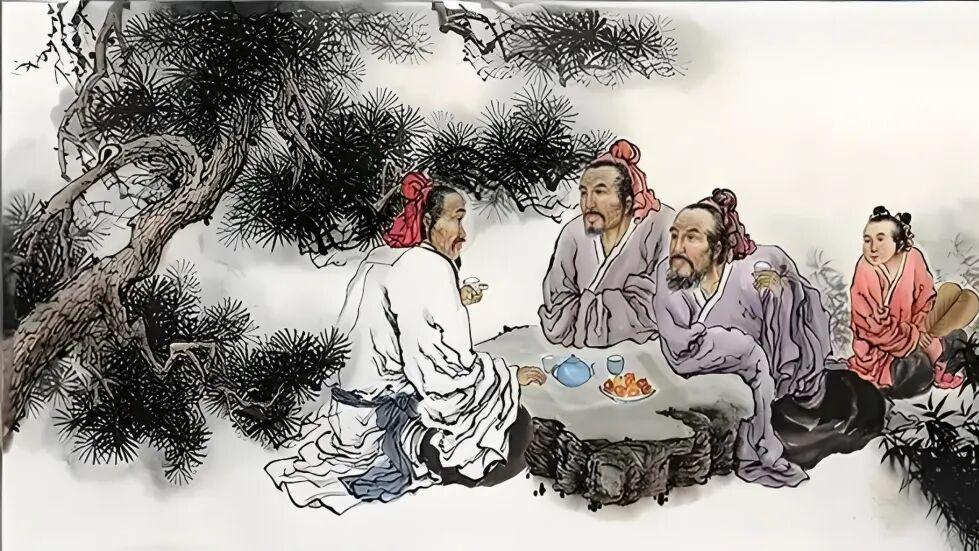 七律·白头聚散两无言