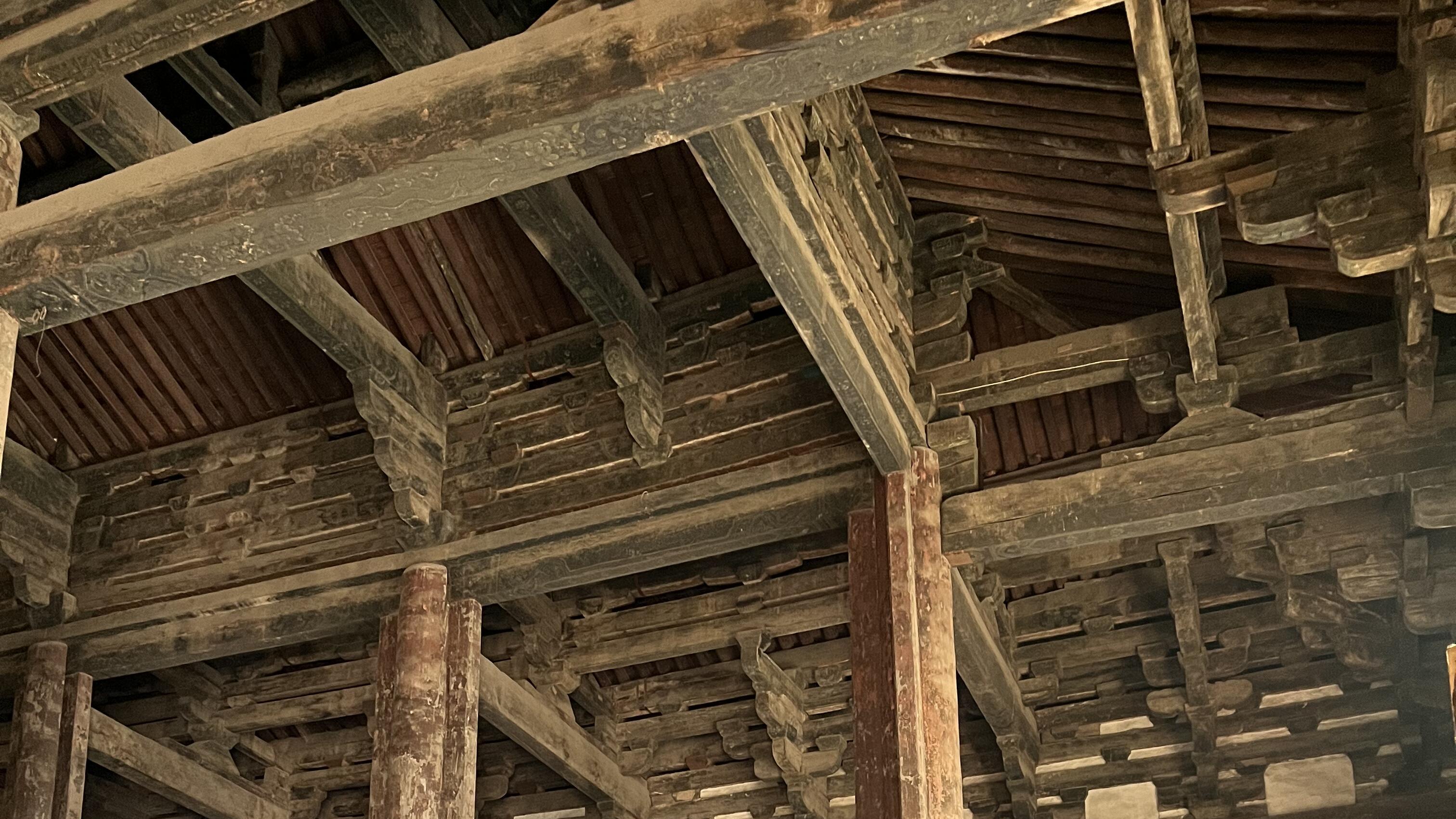 三殿皆配庑殿顶，善化寺藏玄机，对话辽金时代