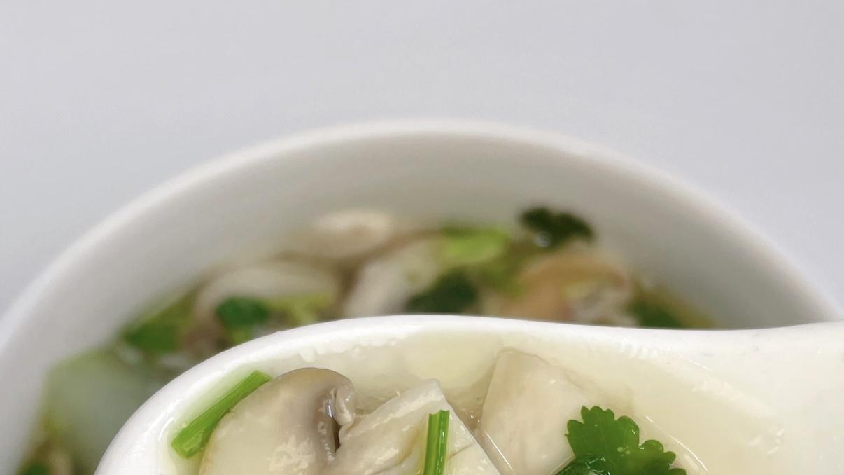 分享巨好喝的秋冬口蘑冬瓜汤！