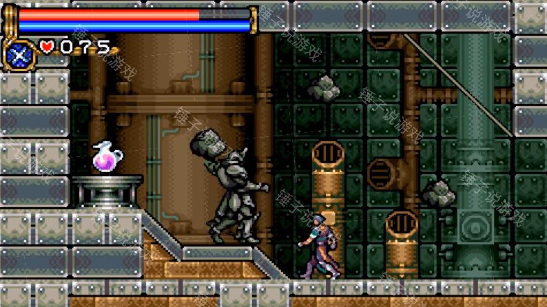 《恶魔城：月之轮回》：GBA首发被遗忘的硬核神作，卡牌组合杀穿吸血鬼老巢