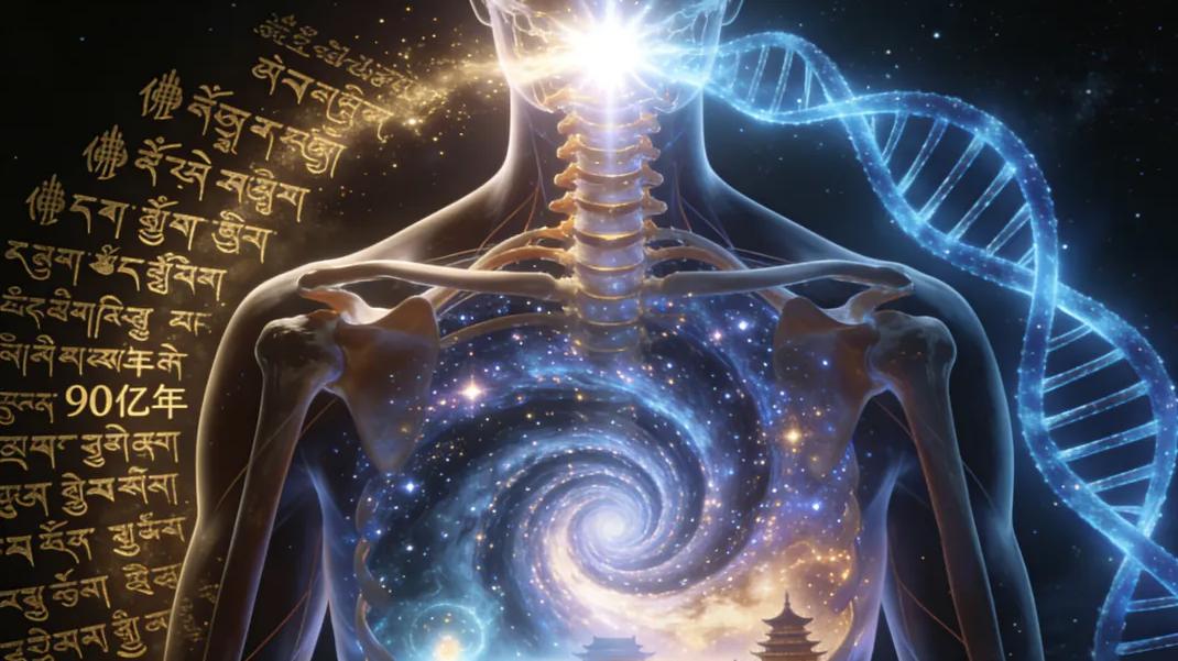 【惊天秘密】你的脊柱，竟是通往90亿年极乐世界的宇宙地图？佛经与科学的终极碰撞，揭示人类身体隐藏的终