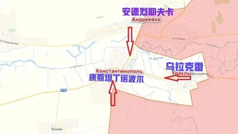 乌军三个旅的残部共约两千人可能将落入俄军包围之中