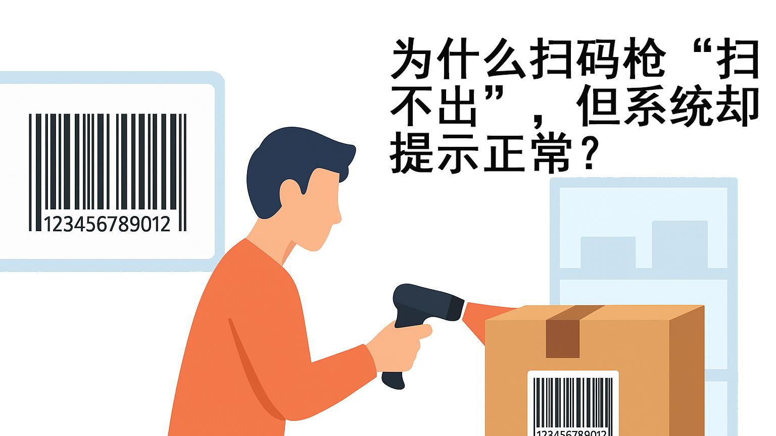 为什么扫码枪“扫不出”，但系统却提示正常？——帕德盾条码识读技术专题解析