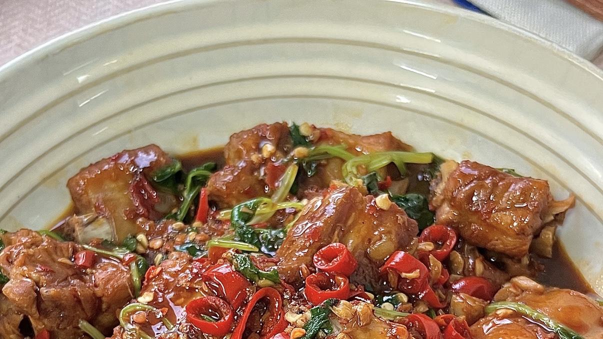这锅香辣排骨让我原地开店：3步懒人做法