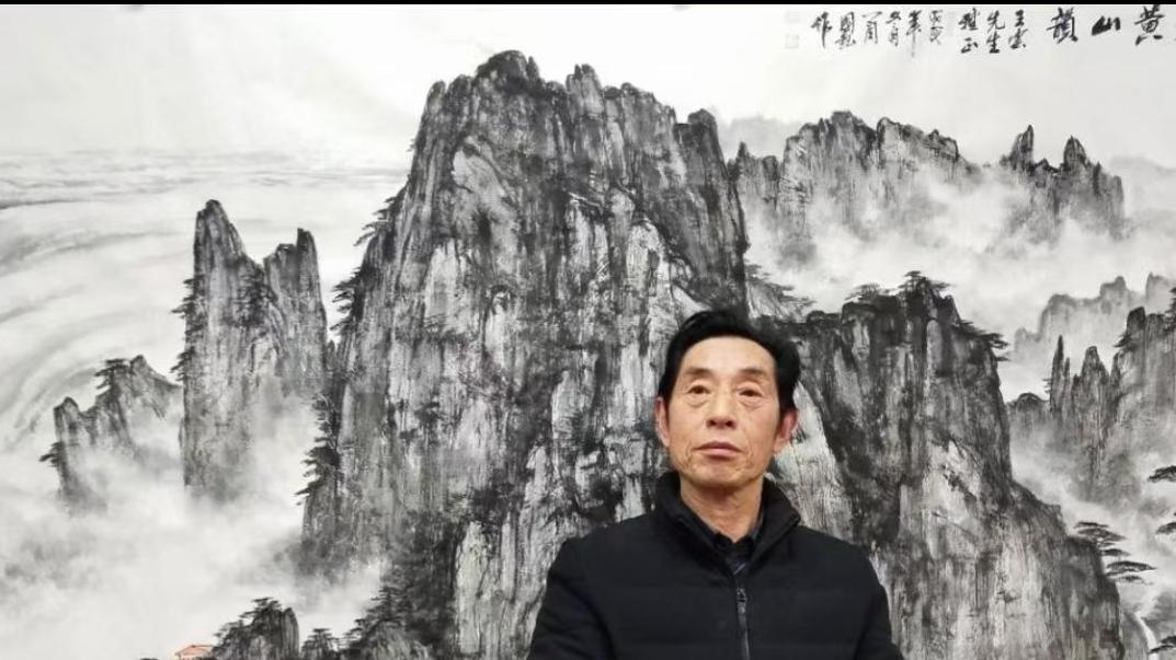 书画家张国钰造访中国梦文化艺术研究院尤溪基地  佳作赠基地添彩