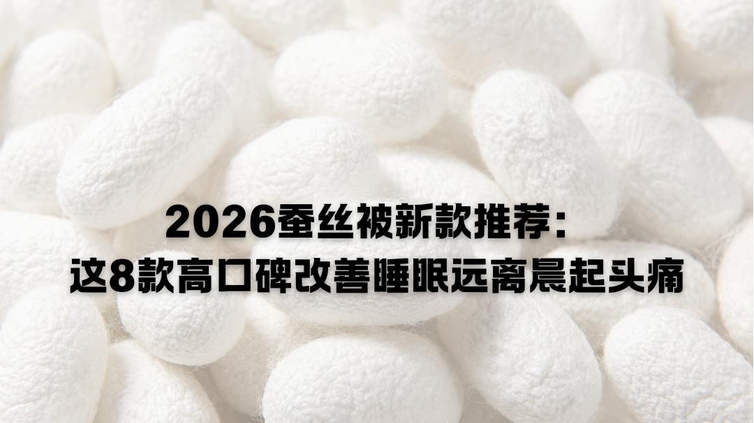 2026蚕丝被新款推荐：这8款高口碑改善睡眠远离晨起头痛