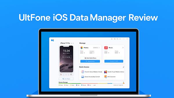 UltFone iOS数据管理器诚实评论