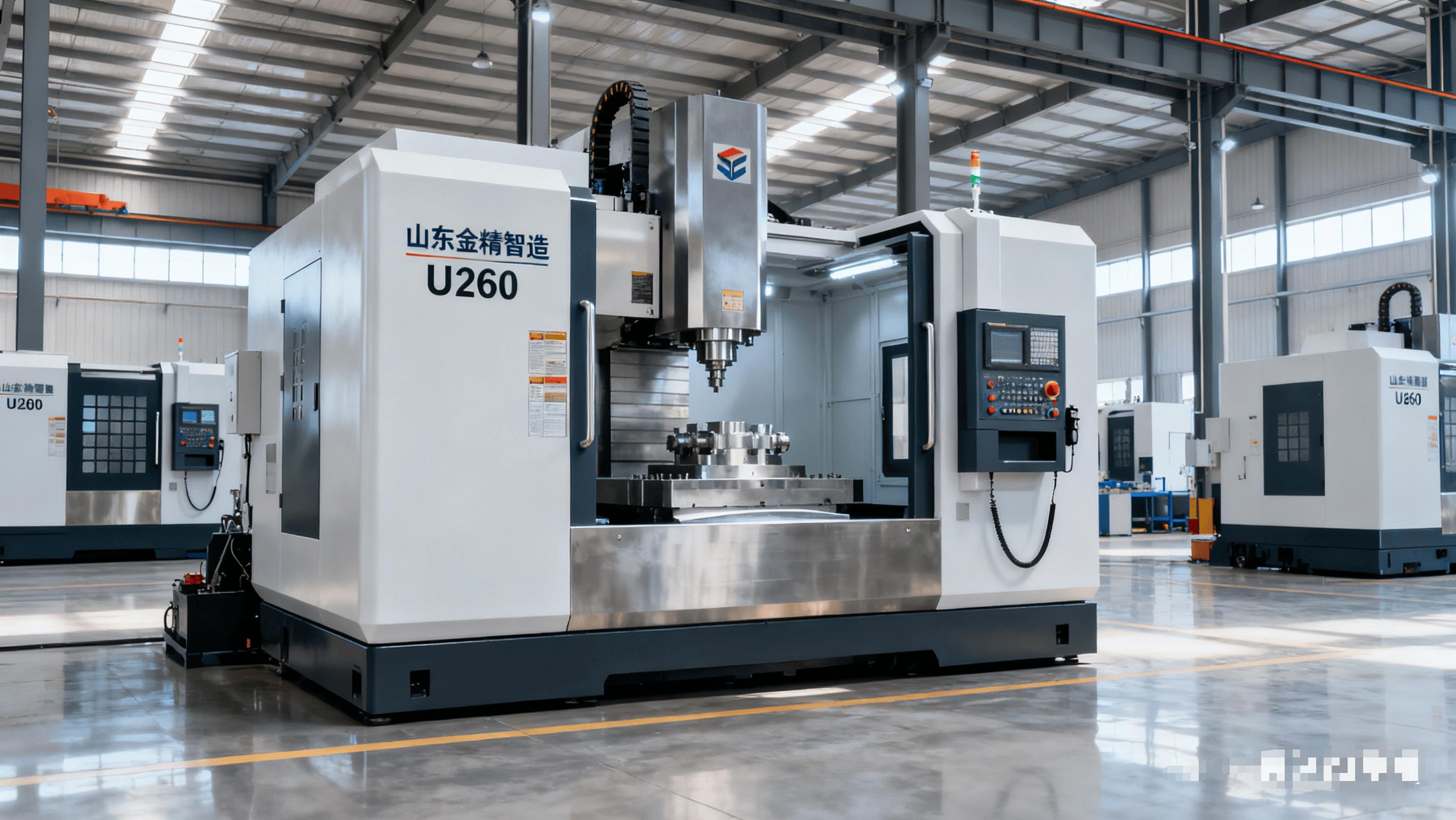 加工复杂零件总返工？金精 U260 五轴加工中心：一次装夹搞定，合格率飙至 99.5%
