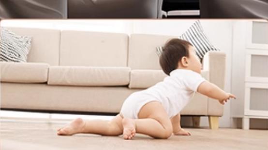 妈妈放心了！孩子爬行的每一寸都干净
