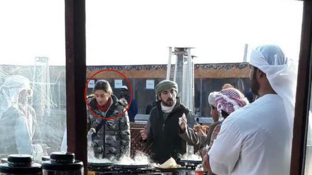 哈曼丹二房小妾素颜照好幻灭，灰头土脸毛发浓重，比谢克哈差远了