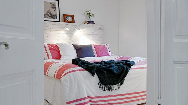 简约北欧风的设计，白色为主搭配多彩的装饰，让人流连忘返