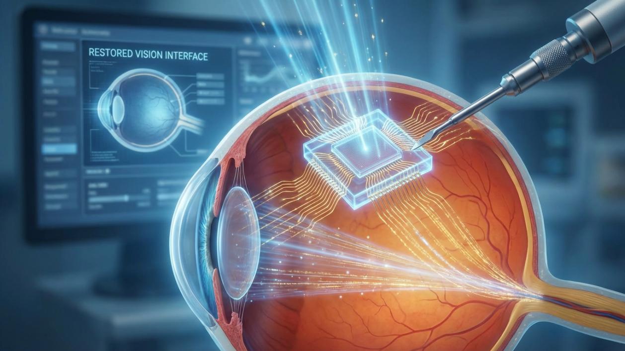 新英格兰文章：2毫米芯片让500万失明患者重获视力带来希望