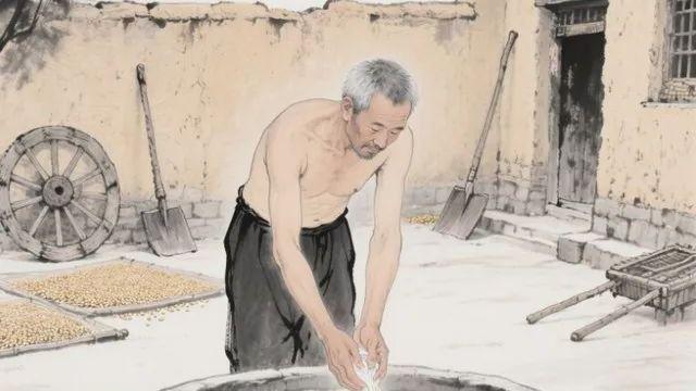 我的父亲一辈子没用过沐浴露