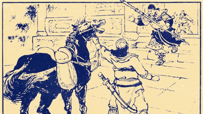 难怪吕布惧怕醉酒的张飞，看看当时张飞身后都有谁？十八骑燕将