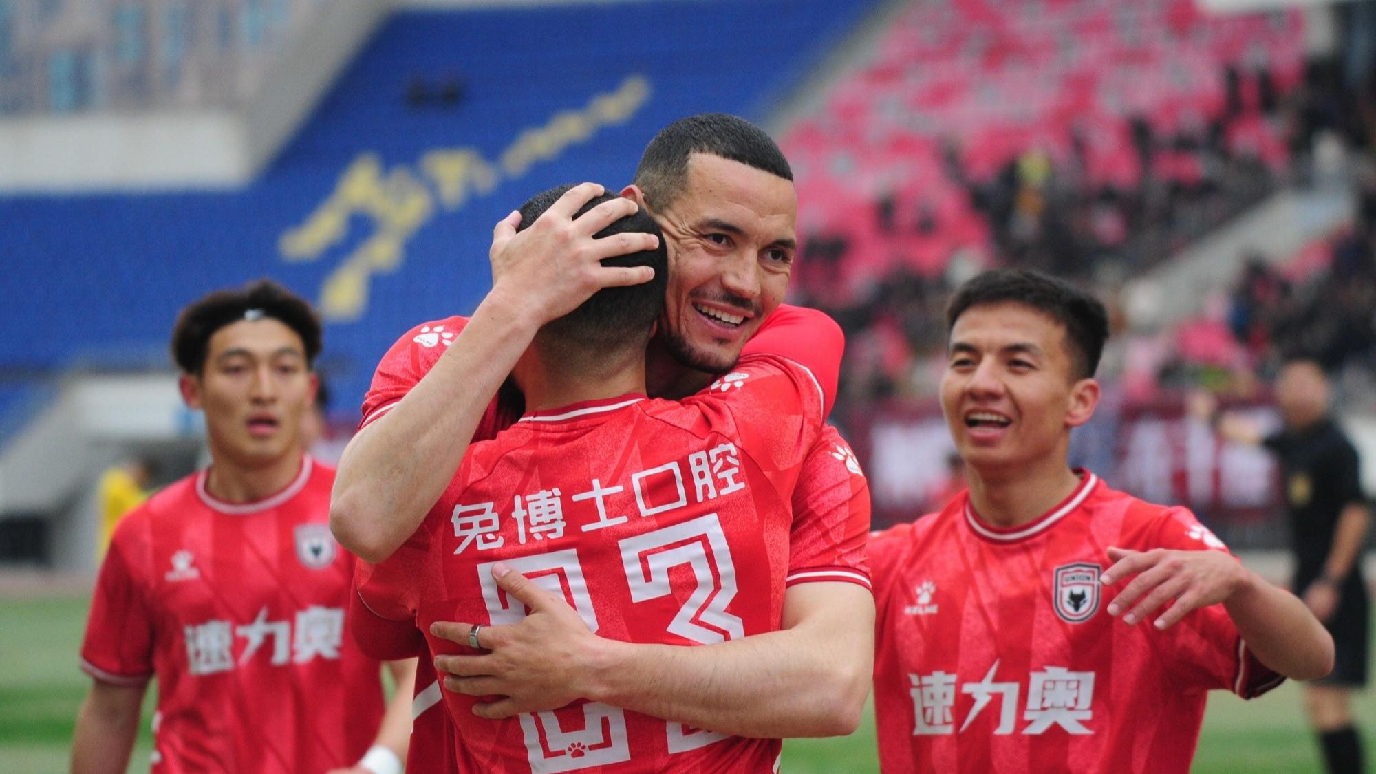 中甲联赛：陕西联合力克定南赣联，升至积分榜第三