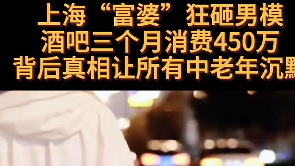 富婆酒吧狂砸450万，只为男模的温柔乡，最终沦为阶下囚