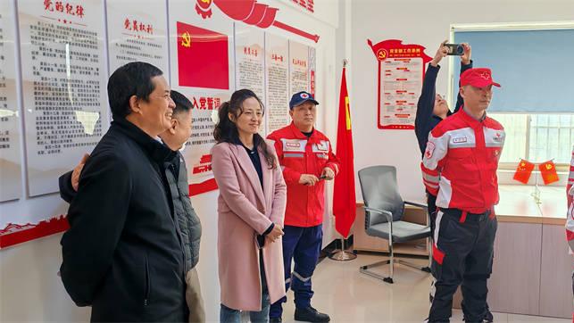 滁州市与定远县红十字救援队伍开展深度交流学习活动
