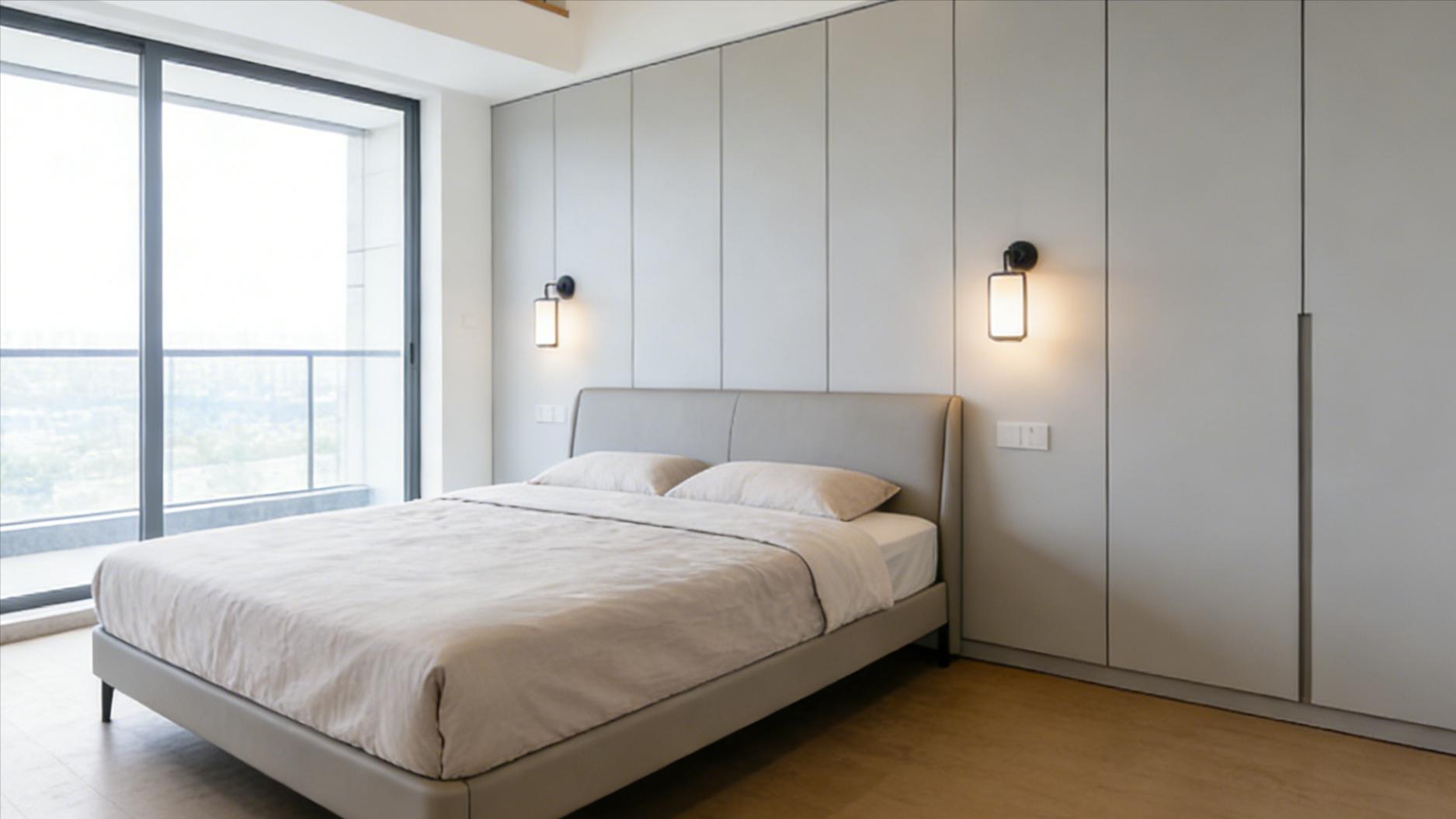 小复式大作为！50㎡现代简约风，半搭建 + 通透收纳解锁两居舒适感