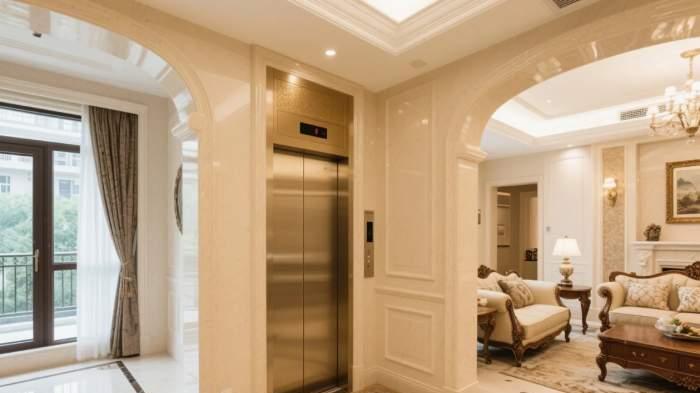 海景别墅电梯采购：防潮防锈要做好，这2种材质首选