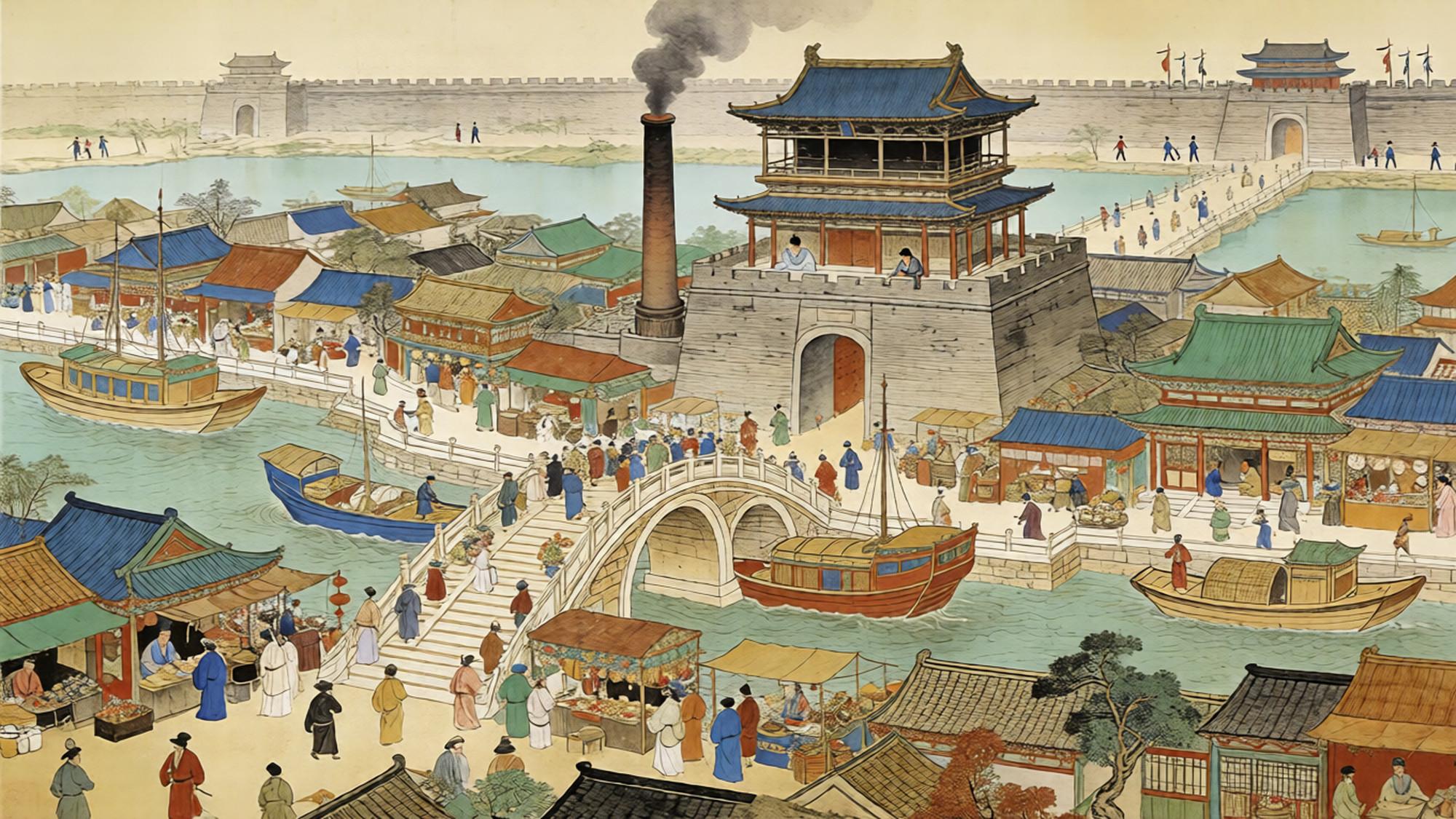 不是风俗画是预警！张择端的 “侦查笔记”，藏着北宋亡国真相？