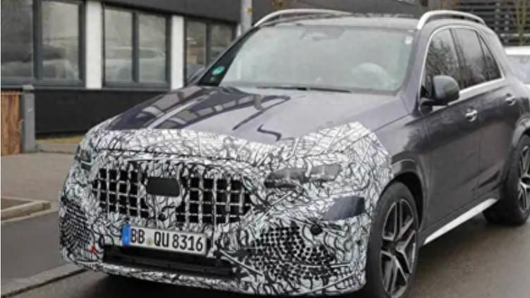 三叉星徽加持，颜值再进化, 新款奔驰GLE路试谍照曝光， 或年内发布
