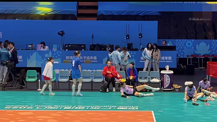 河南女排把朱婷累瘫了？