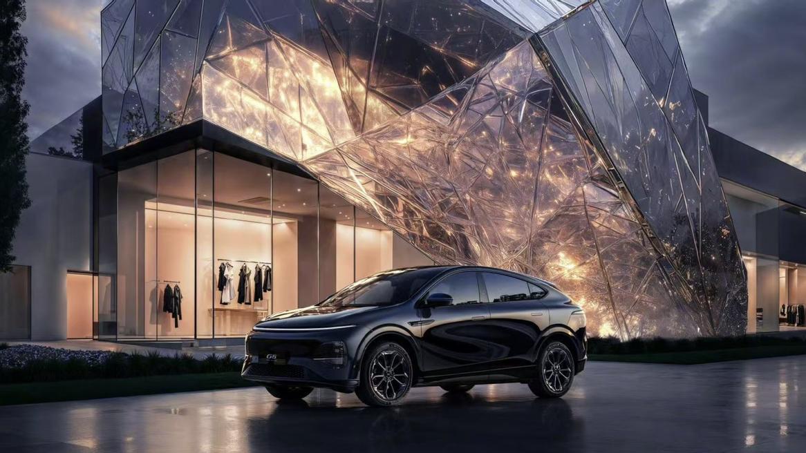 新款小鹏G6实车曝光，看上去很Model Y，就等价格