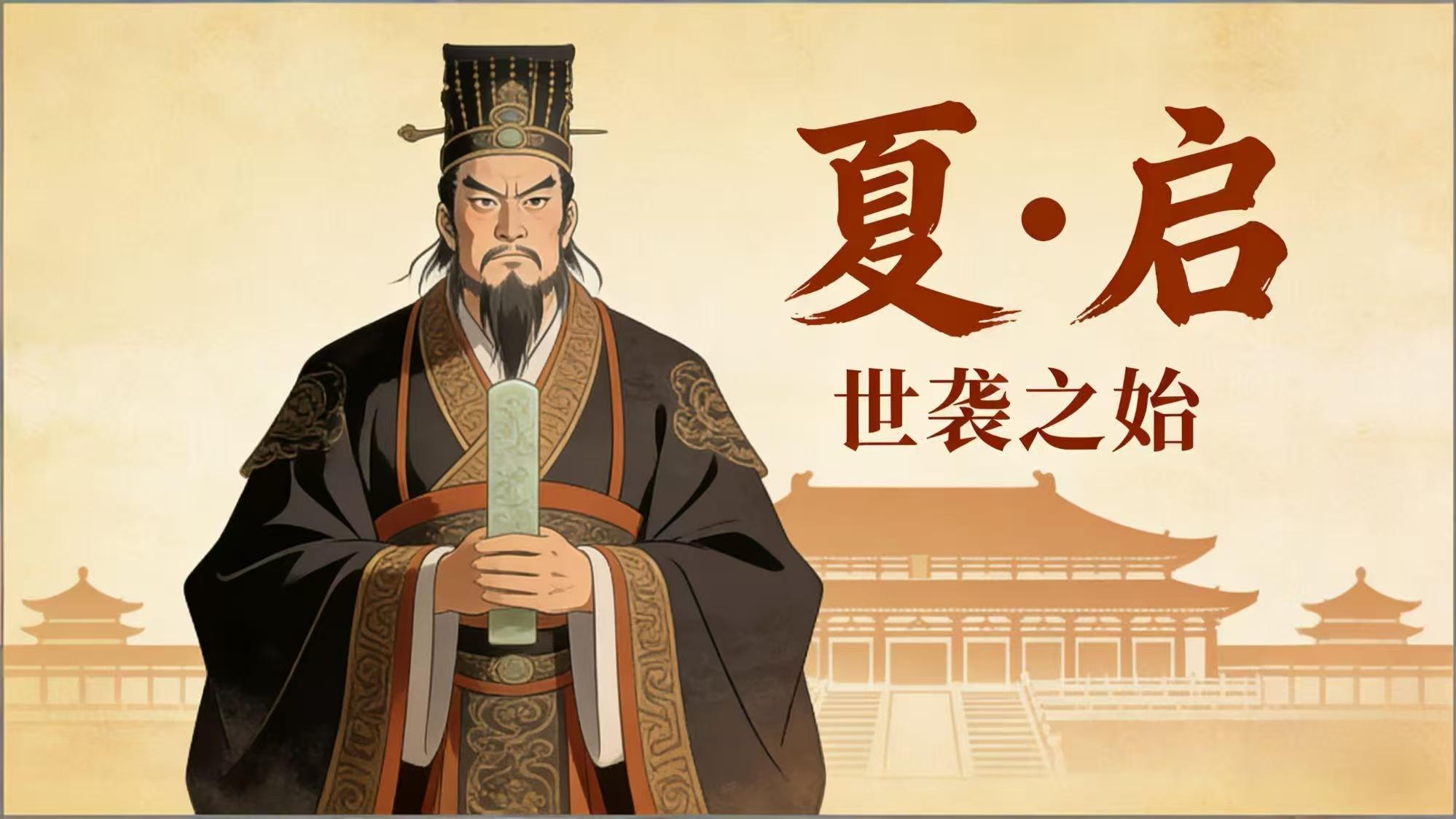 启: 从夏后之子到天下共主